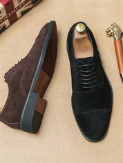 Velvet Monarch Derby Shoes - Vailor & Veil