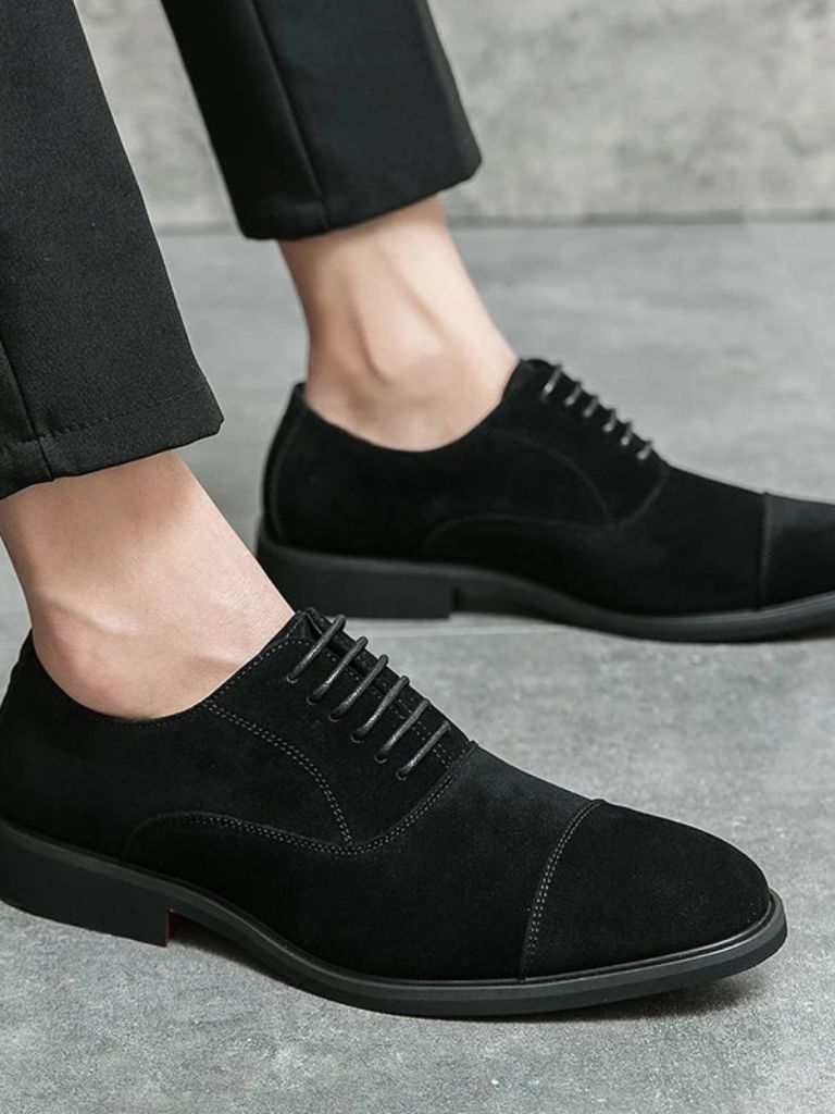 Velvet Monarch Derby Shoes - Vailor & Veil