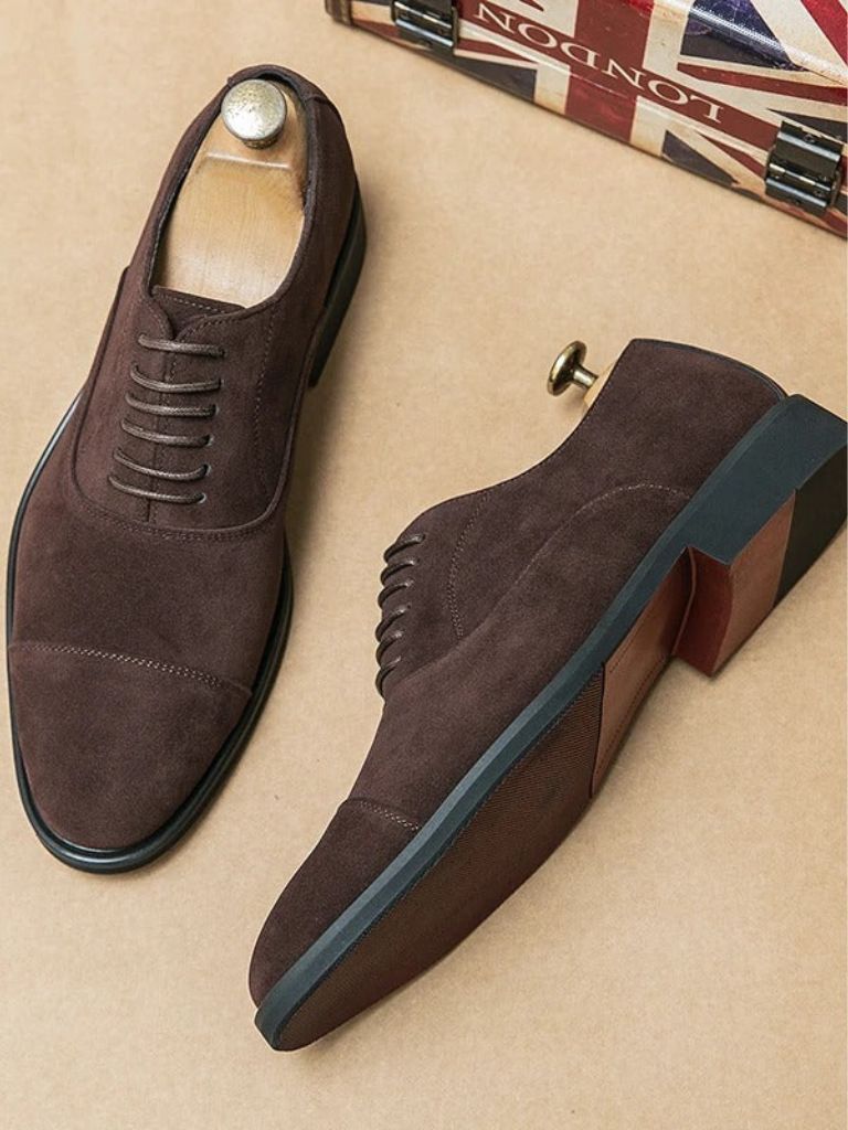 Velvet Monarch Derby Shoes - Vailor & Veil
