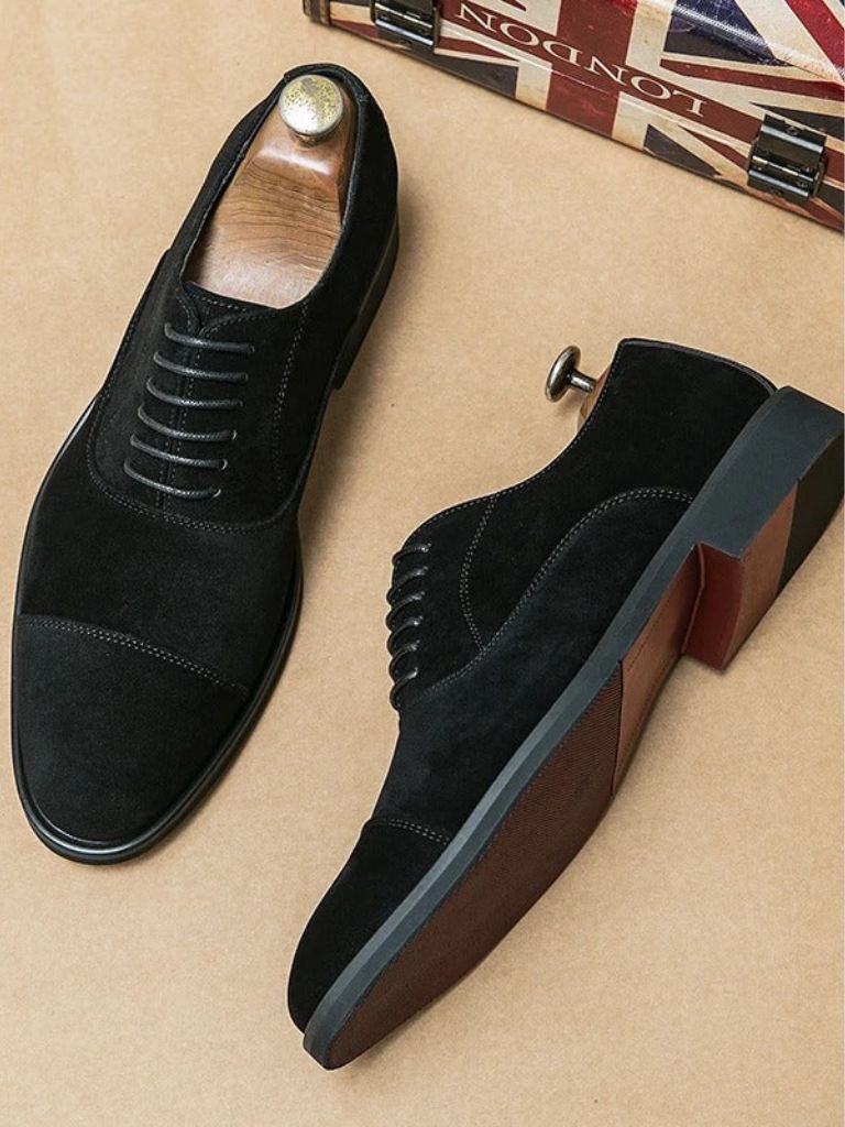 Velvet Monarch Derby Shoes - Vailor & Veil