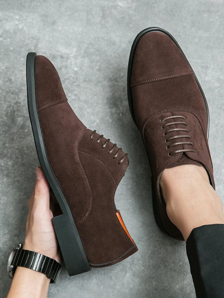 Velvet Monarch Derby Shoes - Vailor & Veil