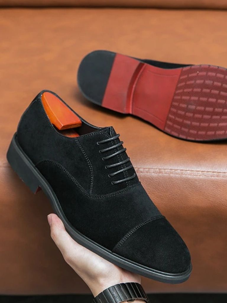 Velvet Monarch Derby Shoes - Vailor & Veil