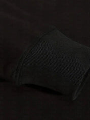 Zip Black Lapel Sports Hoodie Sweatshirt - Vailor & Veil